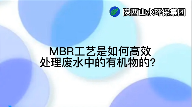 MBR工藝是如何高效處理廢水中的有機(jī)物的？